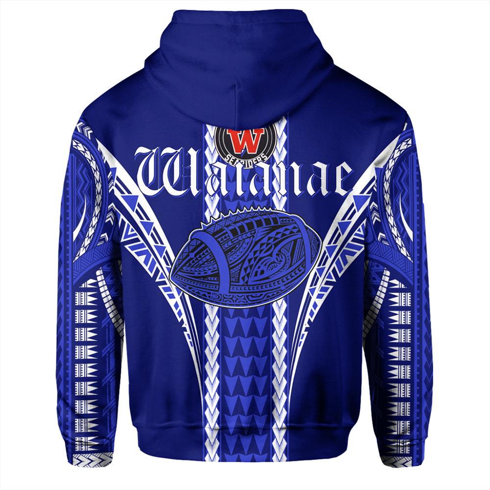 Hawaii Hoodie Waianae High Football Jersey Hoodie - Polynesian Pride