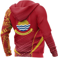 Kiribati Active Special Hoodie Kiribati Coat of Arms Polysenian TattooA7 - Polynesian Pride