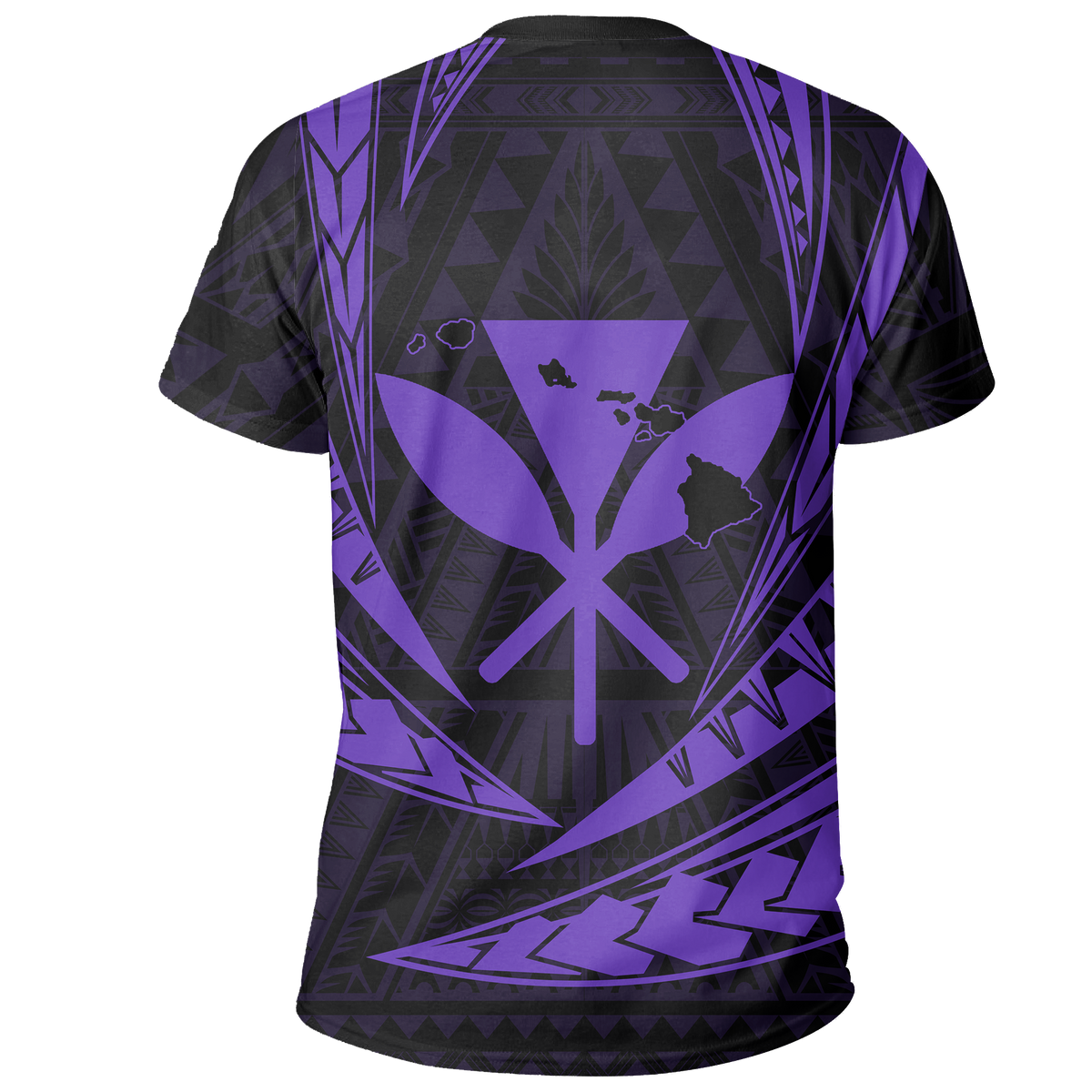Hawaii Kanaka Polynesian T Shirt Purple - Polynesian Pride
