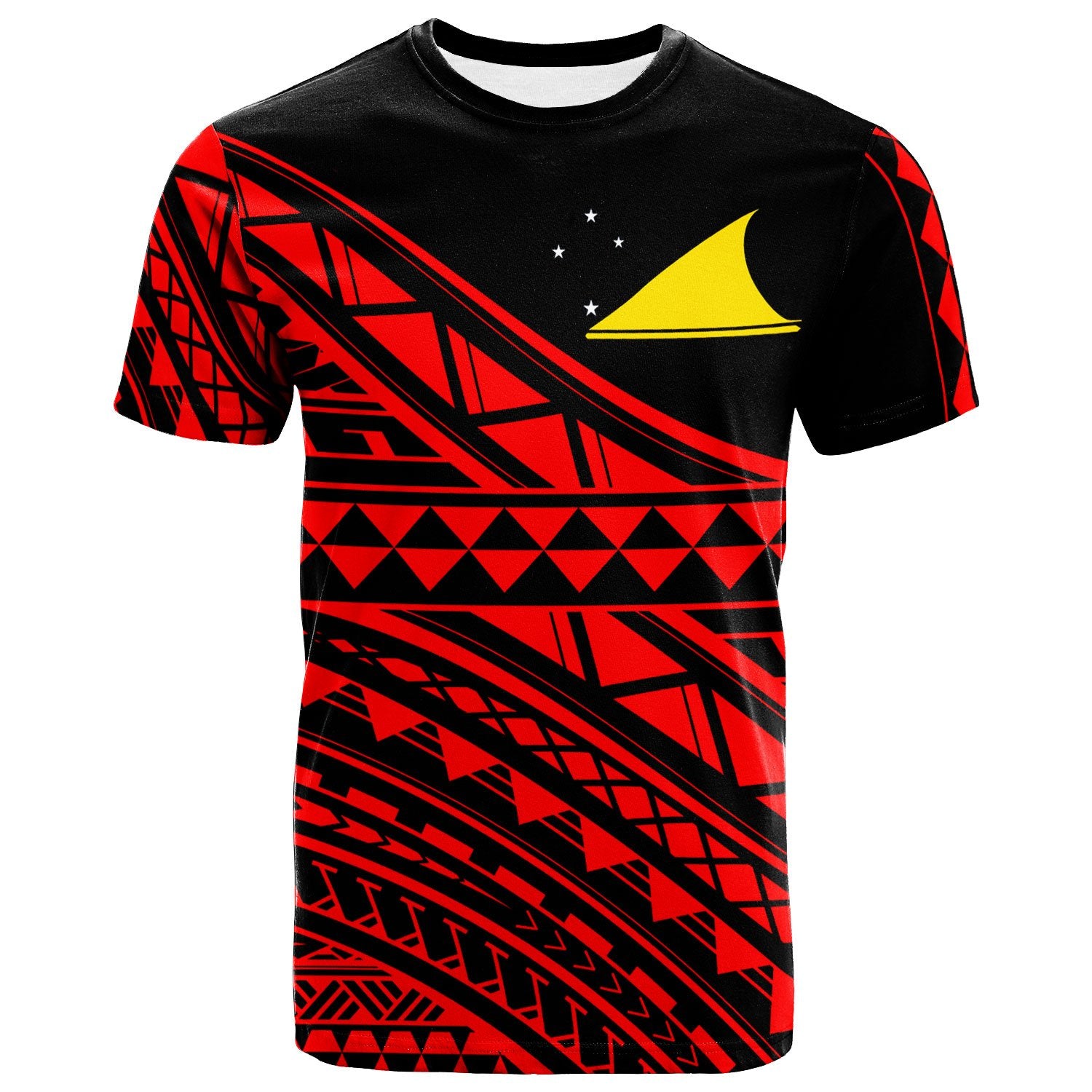 Tokelau Custom Polo Shirt Special Polynesian Ornaments Red Color Unisex Red - Polynesian Pride