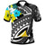 Tokelau Polo Shirt Polynesian Pattern Black Color Unisex Black - Polynesian Pride