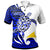 Tokelau Custom Polo Shirt Mega Turtle Unisex Blue - Polynesian Pride