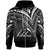 Tokelau Zip Hoodie Cross Style Unisex Black - Polynesian Pride