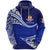 Custom Kolisi Tonga Hoodie Mate Maa Tonga Unique Version Blue - Polynesian Pride