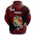 Custom Mate Maa Tonga Rugby Hoodie Polynesian Unique Vibes Red - Polynesian Pride