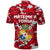 Kolisi Tonga Polo Shirt Mate Maa Tonga Camouflage Vibes Coat Of Arms - Polynesian Pride