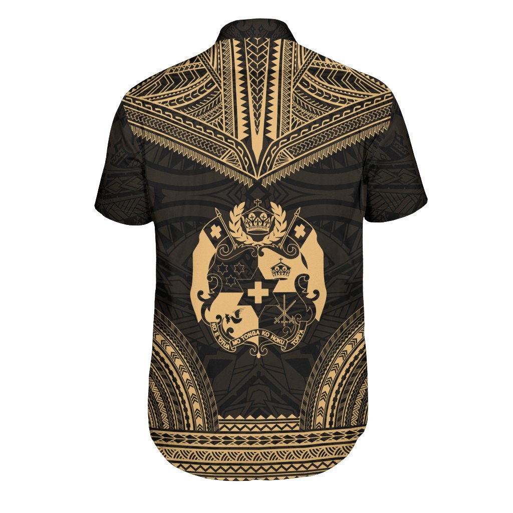 Tonga Polynesian Chief Shirt - Gold Version - Polynesian Pride