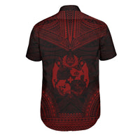 Tonga Polynesian Chief Shirt - Red Version - Polynesian Pride