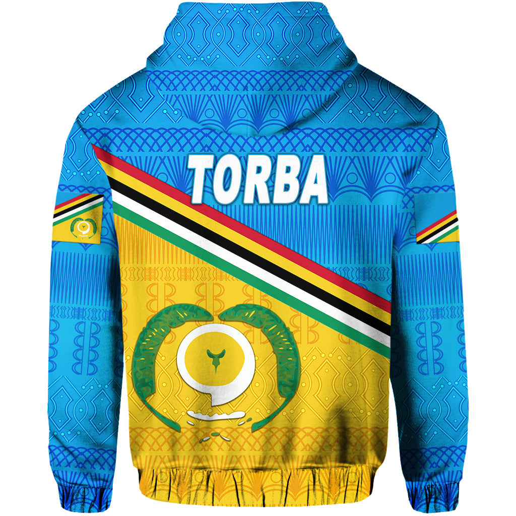 Torba Province Hoodie Vanuatu Pattern Traditional Style LT8 - Polynesian Pride