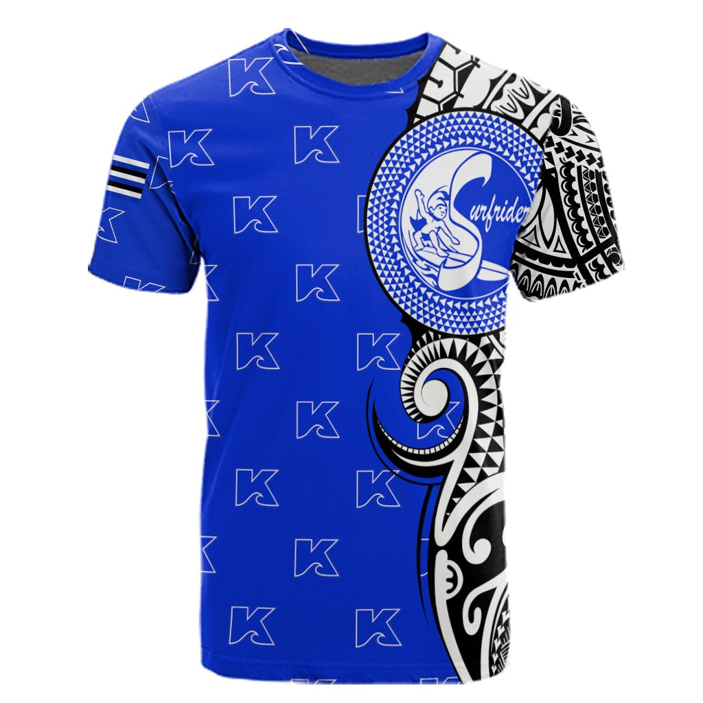 Custom Hawaii Kailua High Tribal Kakau T Shirt - Polynesian Pride