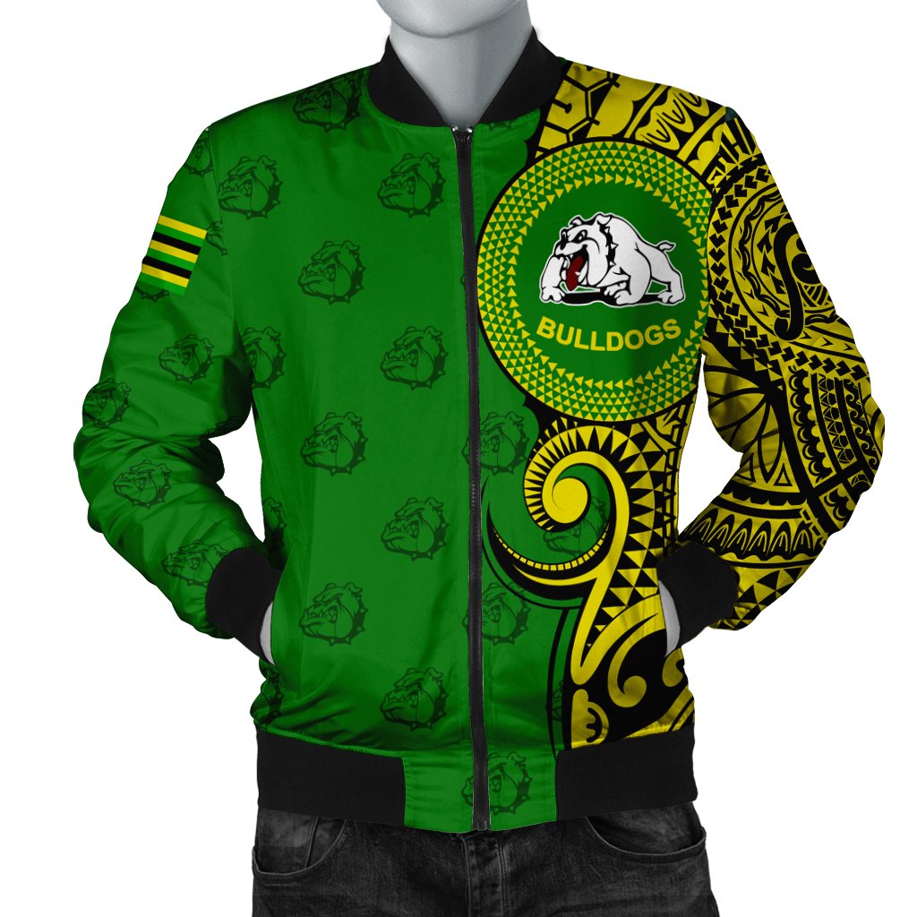 (Personalized) Hawaii Bomber Jacket - Kaimuki High Tribal Kakau Bomber Jacket AH Green Unisex - Polynesian Pride