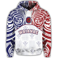 Hawaii Hoodie Kanaka Waianae High School Hoodie Demodern Style - Polynesian Pride