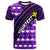 Hawaii Custom T Shirt Purple Hawaiian Tribal Seamless Pattern Unisex Purple - Polynesian Pride