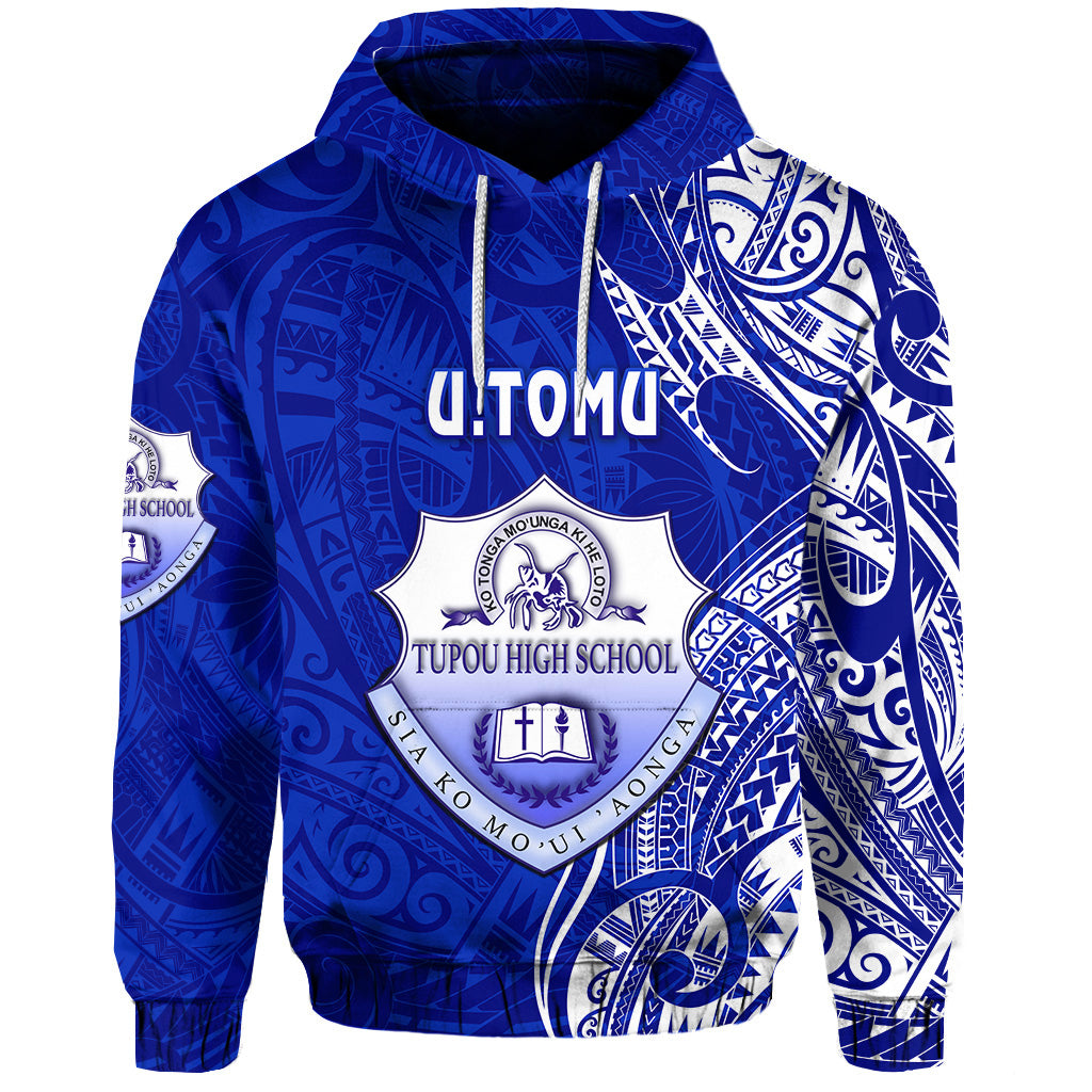 (U.TOMU) Tonga Tupou High School Hoodie Simple Vibes LT8 - Polynesian Pride