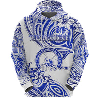 Custom Kolisi Ko Tupou College Tonga Hoodie Unique Vibes White, Custom Text and Number - Polynesian Pride