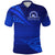 Custom Kolisi Ko Tupou College Tonga Polo Shirt Unique Version Full Blue, Custom Text and Number - Polynesian Pride