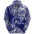 Kolisi Ko Tupou College Tonga Zip Hoodie Unique Vibes Blue - Polynesian Pride