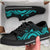 Tokelau Low Top Canvas Shoes - Turquoise Tentacle Turtle - Polynesian Pride