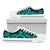 Tahiti Low Top Canvas Shoes - Turquoise Tentacle Turtle - Polynesian Pride