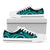 Tokelau Low Top Canvas Shoes - Turquoise Tentacle Turtle - Polynesian Pride