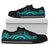 Niue Low Top Canvas Shoes - Turquoise Tentacle Turtle - Polynesian Pride