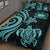 Samoa Quilt Bed Set - Turquoise Tentacle Turtle - Polynesian Pride