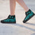 Marshall Islands High Top Shoes - Turquoise Tentacle Turtle - Polynesian Pride