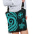 Hawaii Boho Handbag - Turquoise Tentacle Turtle - Polynesian Pride