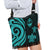 Guam Boho Handbag - Turquoise Tentacle Turtle - Polynesian Pride