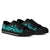 Tokelau Low Top Canvas Shoes - Turquoise Tentacle Turtle - Polynesian Pride