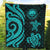 Federated States of Micronesia Premium Quilt - Turquoise Tentacle Turtle - Polynesian Pride