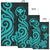 Hawaii Area Rug - Turquoise Tentacle Turtle - Polynesian Pride