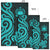 Samoa Area Rug - Turquoise Tentacle Turtle - Polynesian Pride