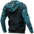 Manaia Maori Tattoo Style All Over Hoodie Blue - Polynesian Pride