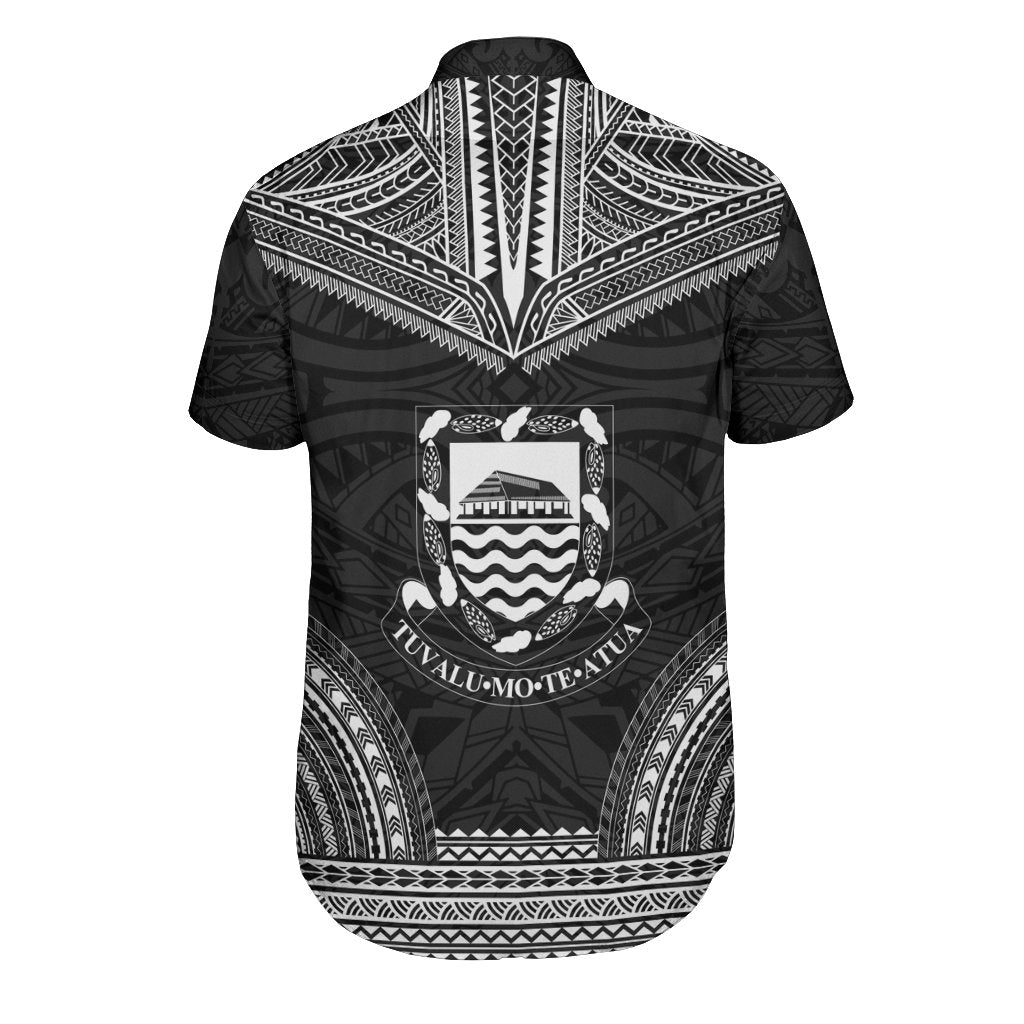 Tuvalu Polynesian Chief Shirt - Black Version - Polynesian Pride