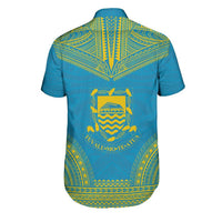 Tuvalu Polynesian Chief Shirt - Flag Version - Polynesian Pride