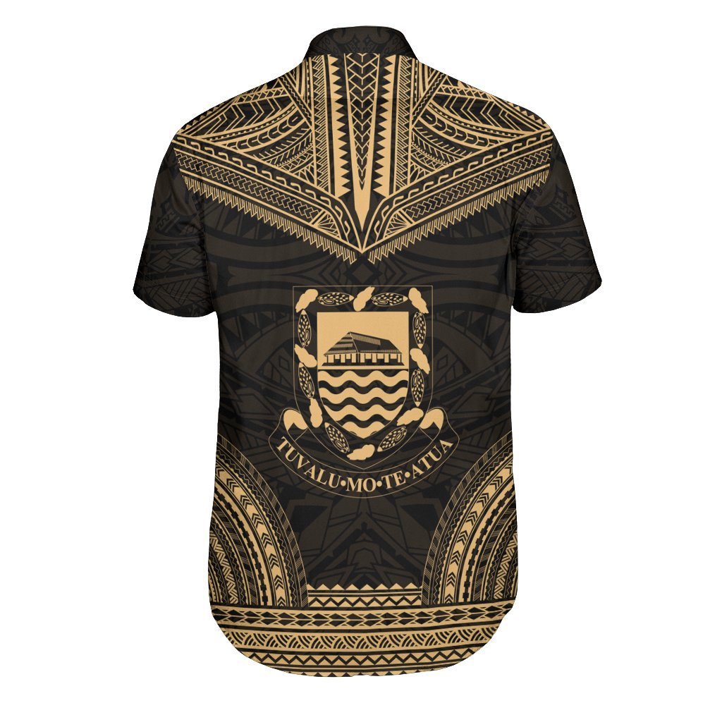 Tuvalu Polynesian Chief Shirt - Gold Version - Polynesian Pride