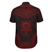 Tuvalu Polynesian Chief Shirt - Red Version - Polynesian Pride