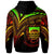 Tuvalu Hoodie Reggae Color Cross Style - Polynesian Pride