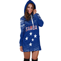 Samoa Hoodie Dress Simple Polynesian LT13 - Polynesian Pride