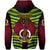 Custom Vanuatu Special Independence Anniversary Hoodie Creative Style Gradient Red, Custom Text and Number LT8 - Polynesian Pride