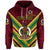 Custom Vanuatu Special Independence Anniversary Hoodie Creative Style Red LT8 - Polynesian Pride