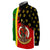 Vanuatu Flag Pattern Style Long Sleeve Button Shirt LT10 - Polynesian Pride