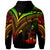 Vanuatu Zip Hoodie Reggae Color Cross Style - Polynesian Pride