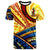 Vanuatu T Shirt The Twilight of Vanuatu Paint Style Unisex Yellow - Polynesian Pride