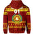 Custom Vavau High School Christmas Hoodie Simple Style Maroon LT8 - Polynesian Pride