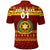 Custom Vavau High School Christmas Polo Shirt Simple Style Maroon LT8 - Polynesian Pride