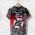 Wallis and Futuna Polynesian T Shirt Unique Style Gradient Red Black LT8 - Polynesian Pride