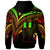 Wallis and Futuna Zip Hoodie Reggae Color Cross Style - Polynesian Pride