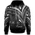 Wallis and Futuna Hoodie Cross Style Unisex Black - Polynesian Pride